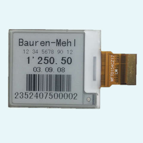 1.54寸電子紙顯示屏